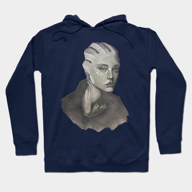 Liara T'soni Hoodie by JLEEORIGINALS